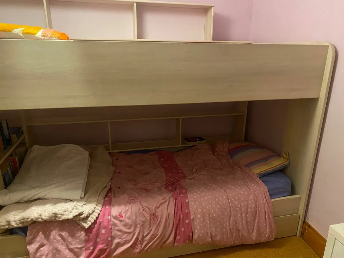 Bibop bunk beds in light acacia - Image 4