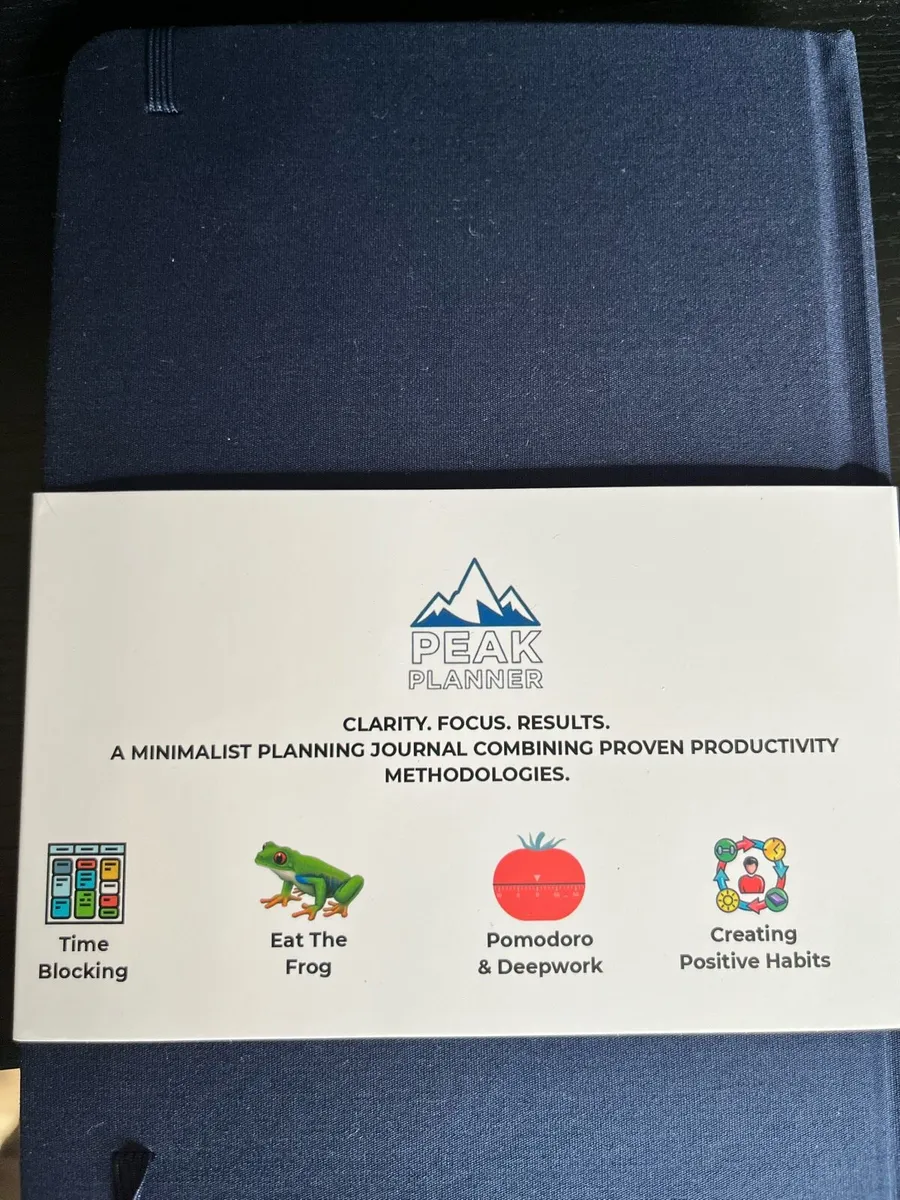 Peak planner - bulk buy (20 planners) - Image 3