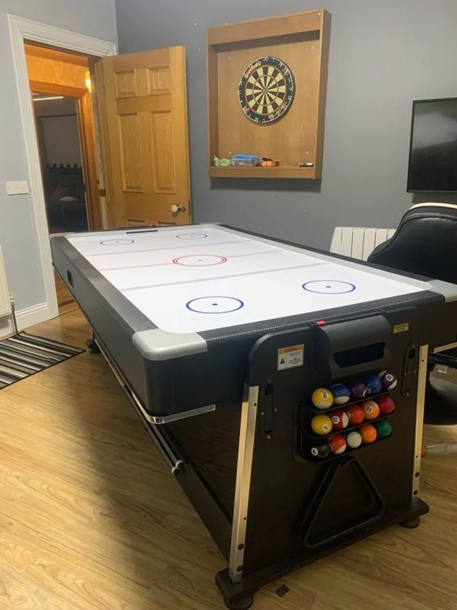 Pool - table tennis - air hockey - 4 in 1 Table - Image 3