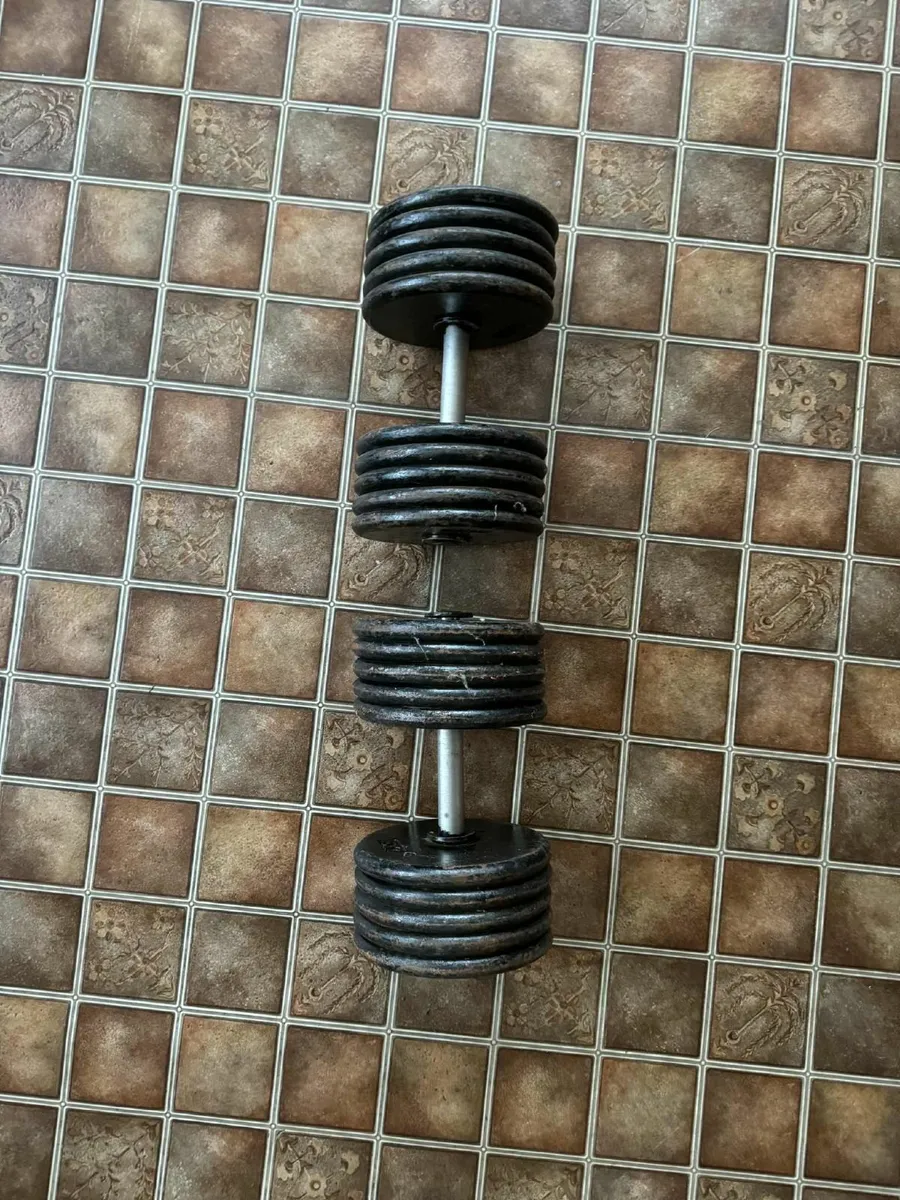 Pair dumbbells 52kg - Image 2