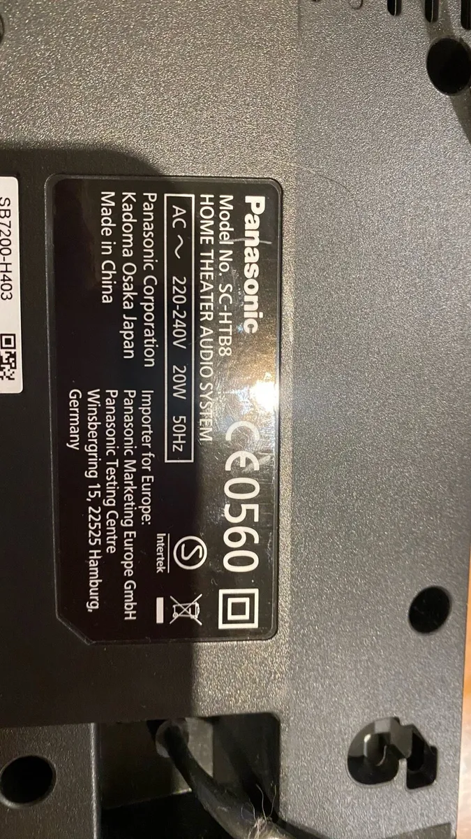 Panasonic Sound Bar - Image 2