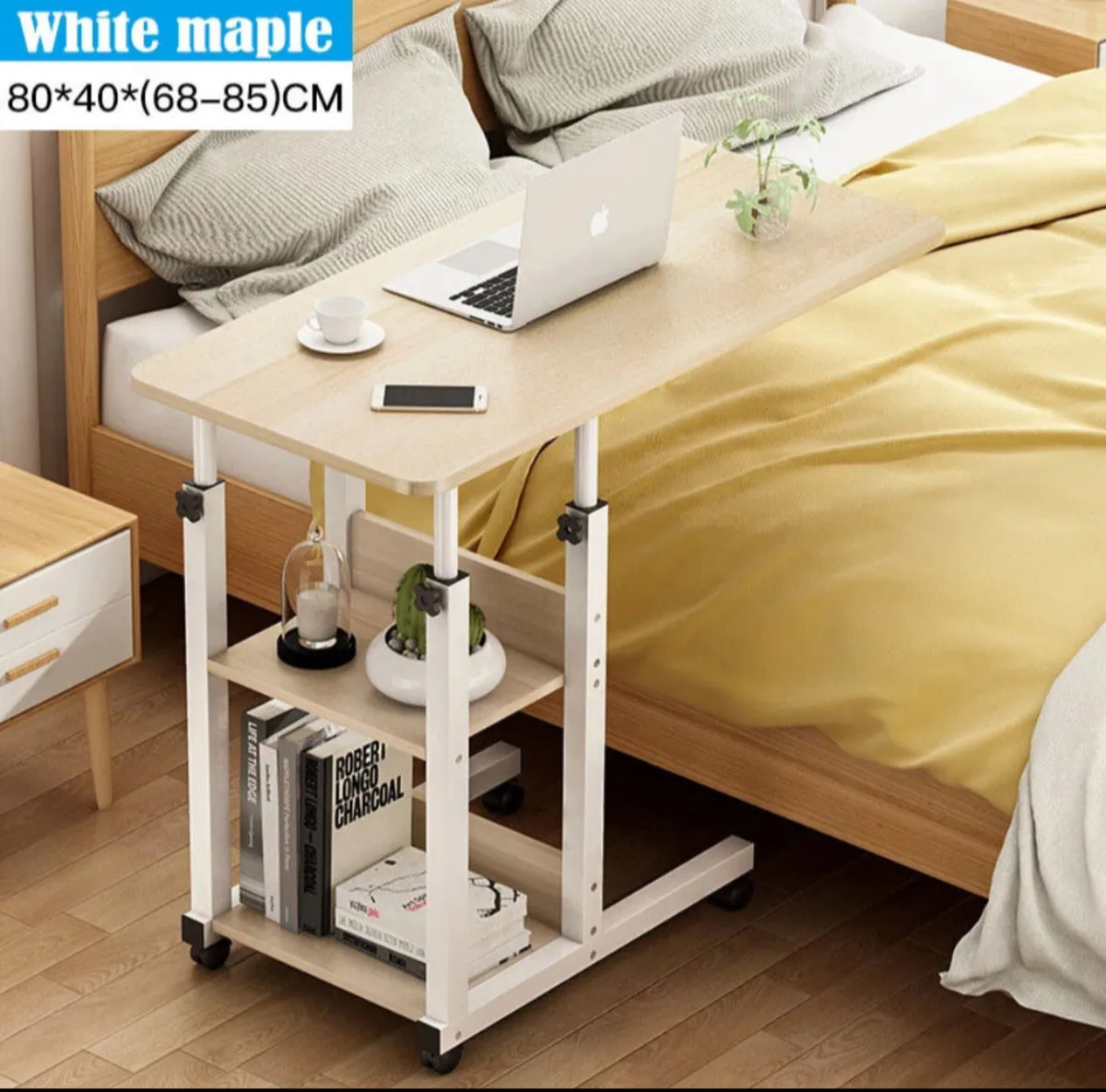 Overbed Table Over Bed Computer Desk NEW - Image 1