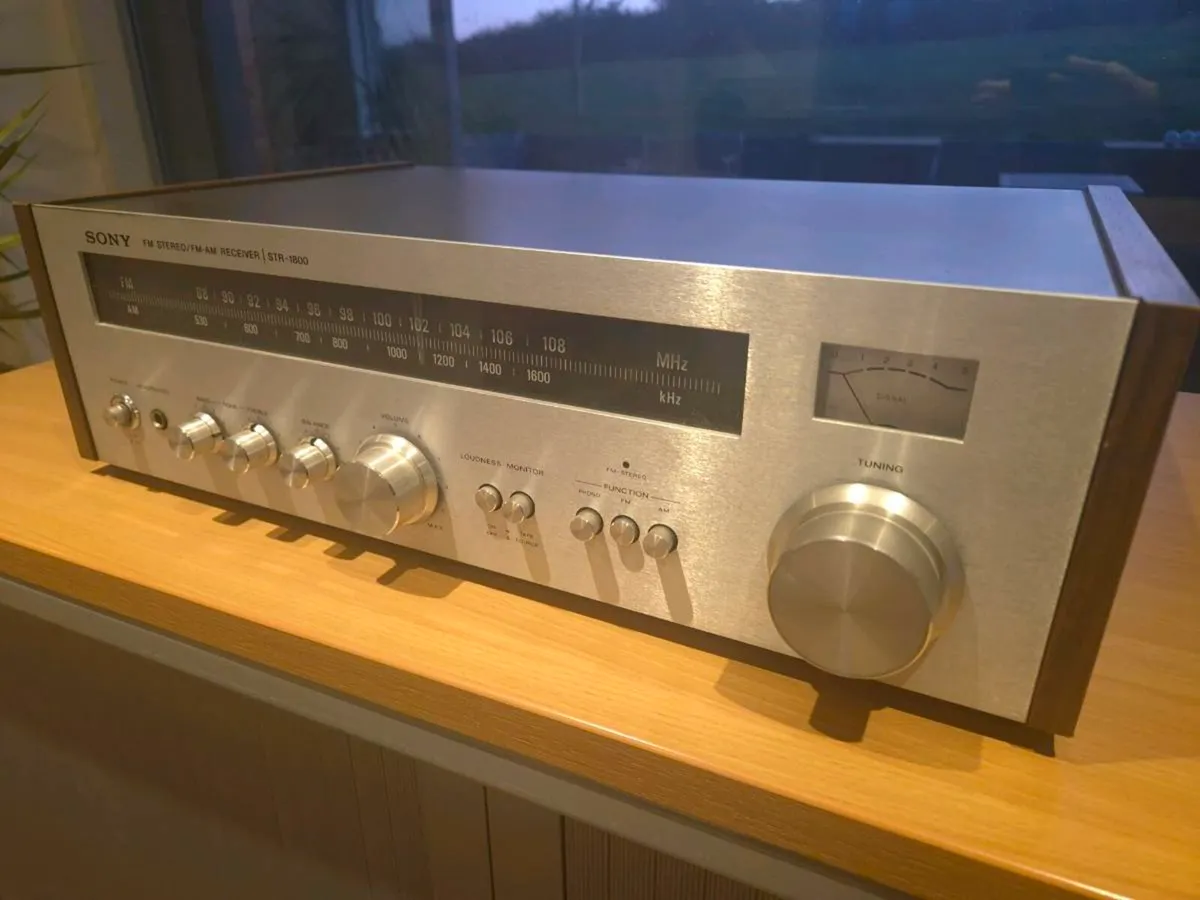 Vintage Sony Amplifier/ Tuner STR 1800 - Image 1