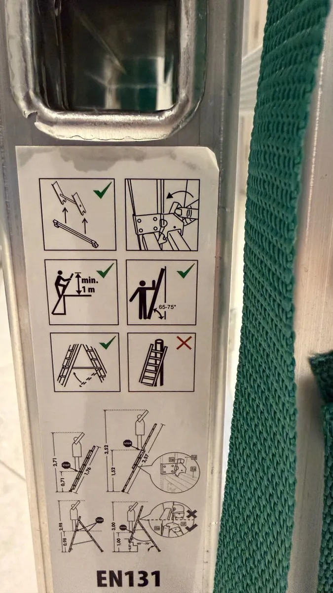 Parkside Multi-Purpose Ladder Excellent Condition - Image 3