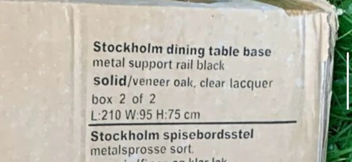 Dining Table - Stockholm Dining Table - Image 3