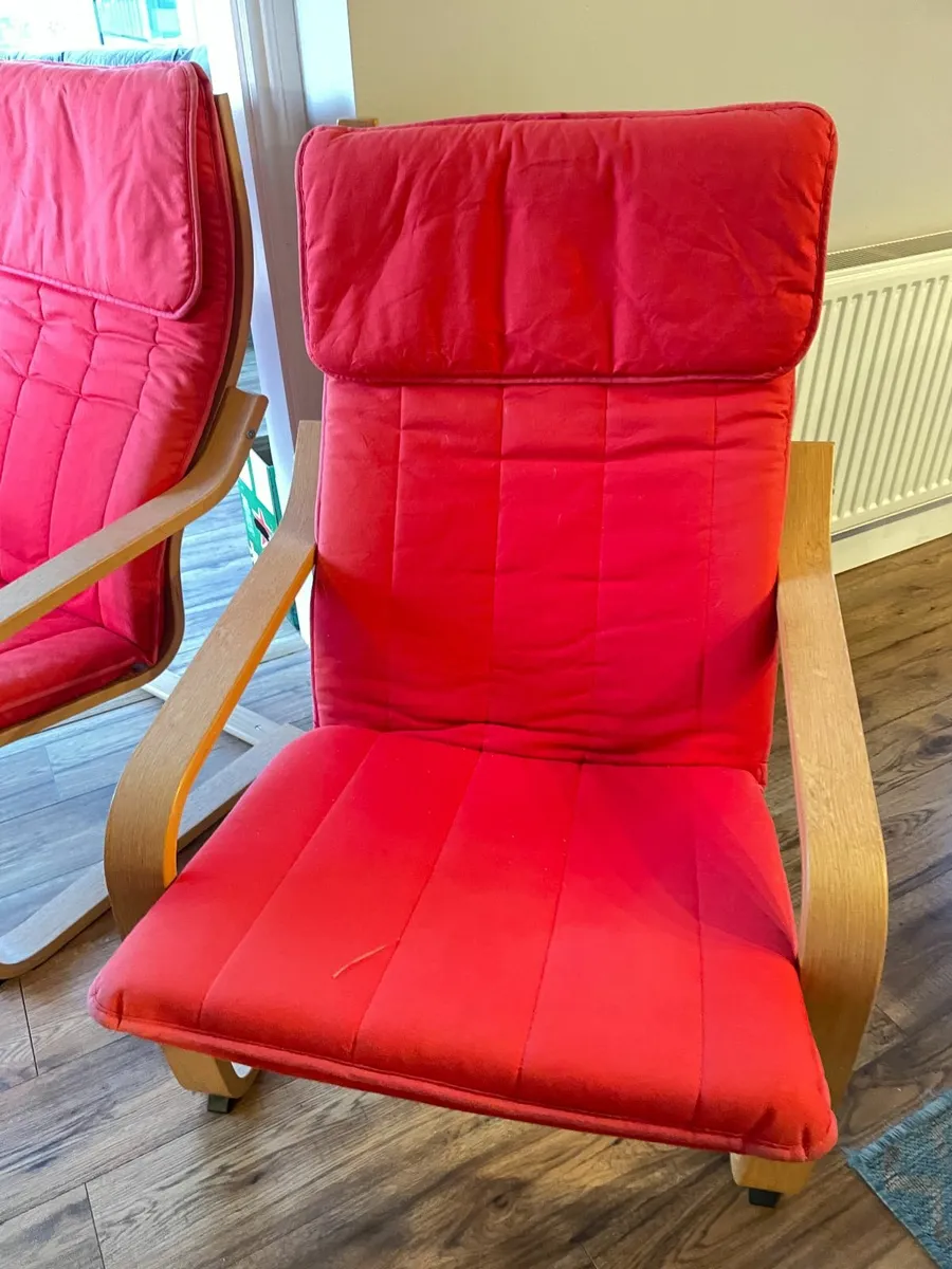 2 IKEA Poang chairs - Image 3