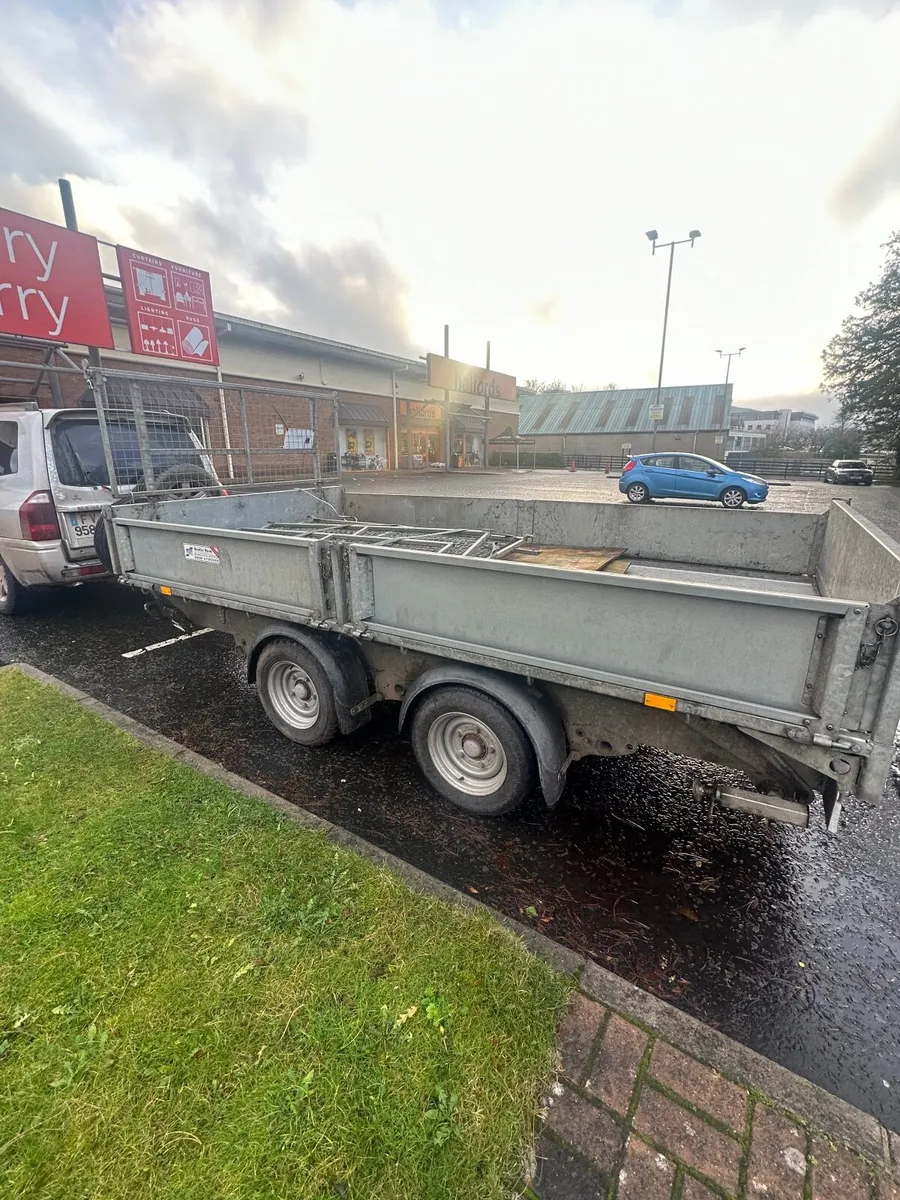 Ifor Williams 12 foot tipper trailer - Image 4