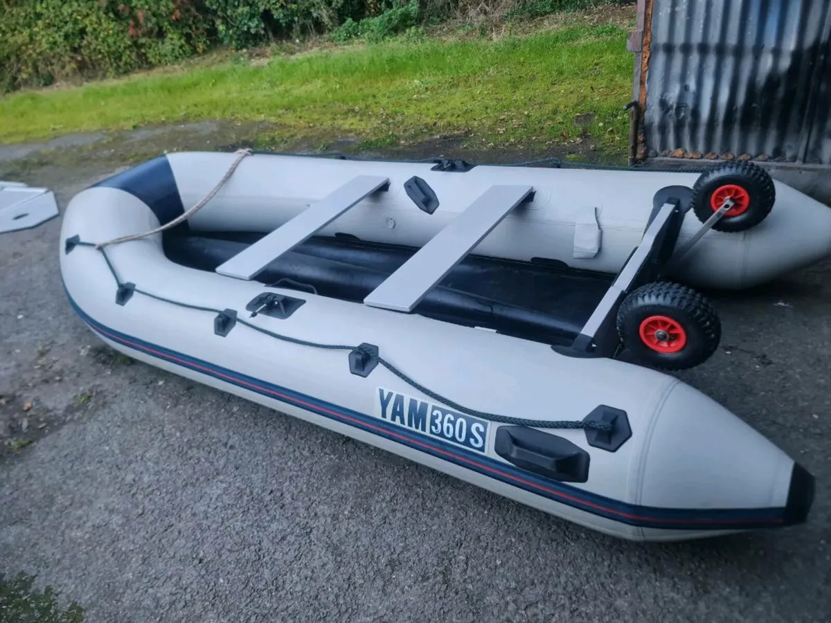 Yamaha 360s inflatable, dinghy - Image 1