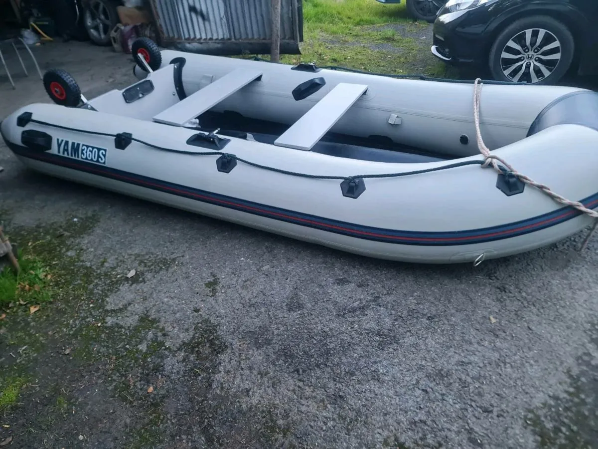 Yamaha 360s inflatable, dinghy - Image 2