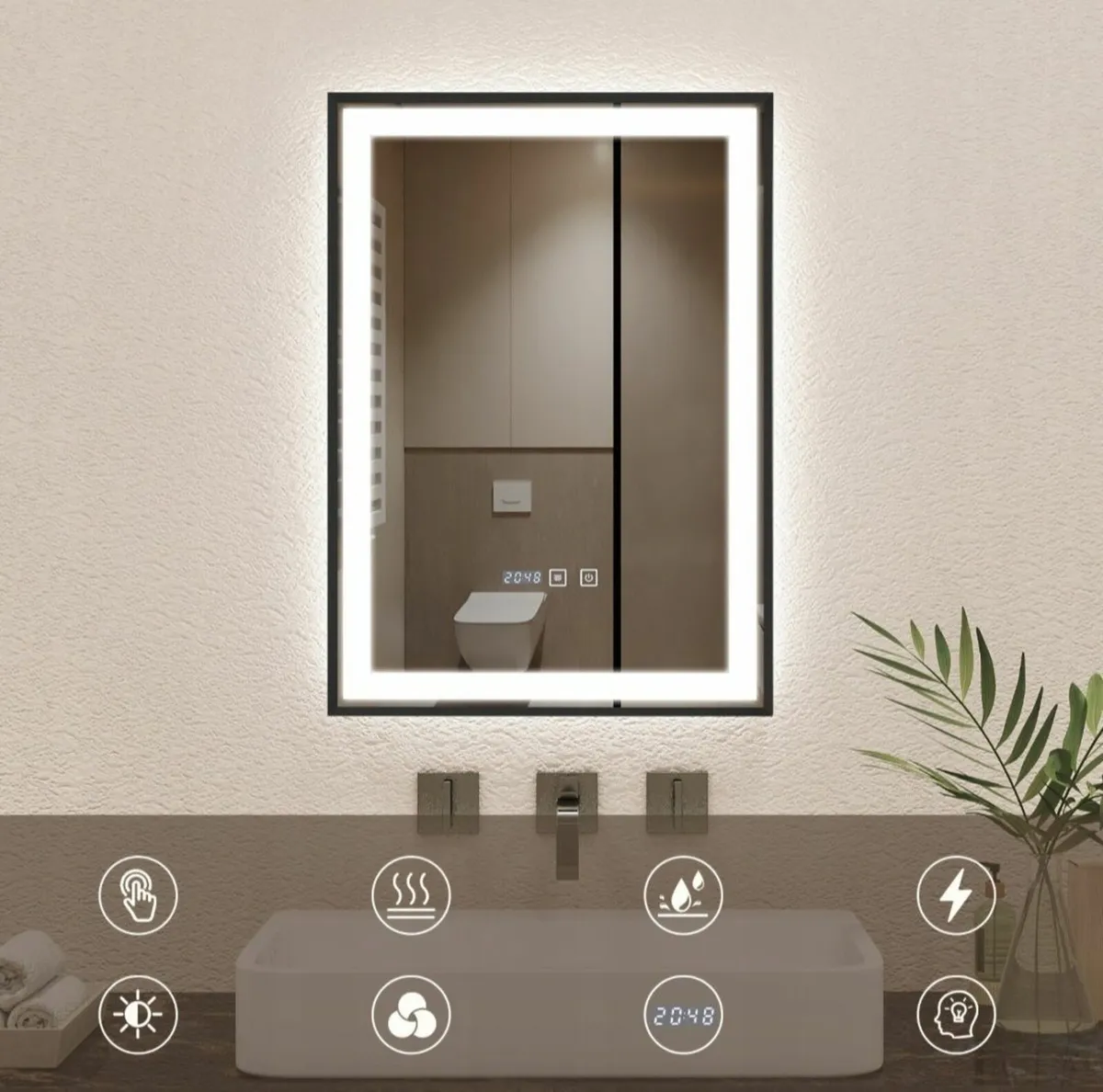 LED Bathroom Mirror - Image 2