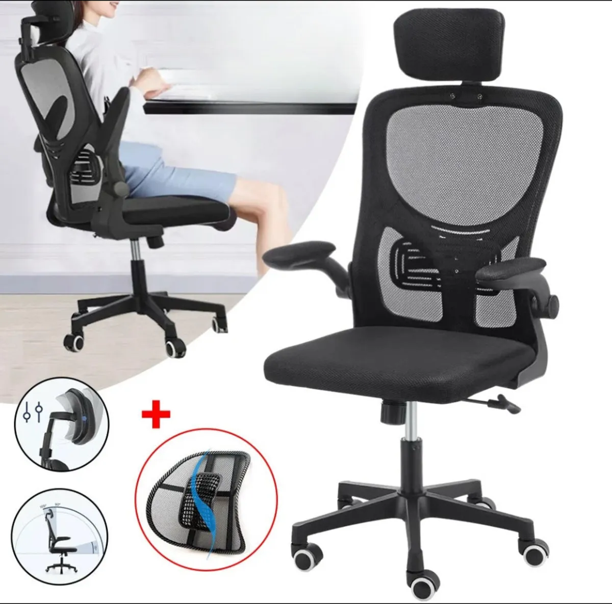 Adjustable Executive Office Chair Ergonomic - Image 1