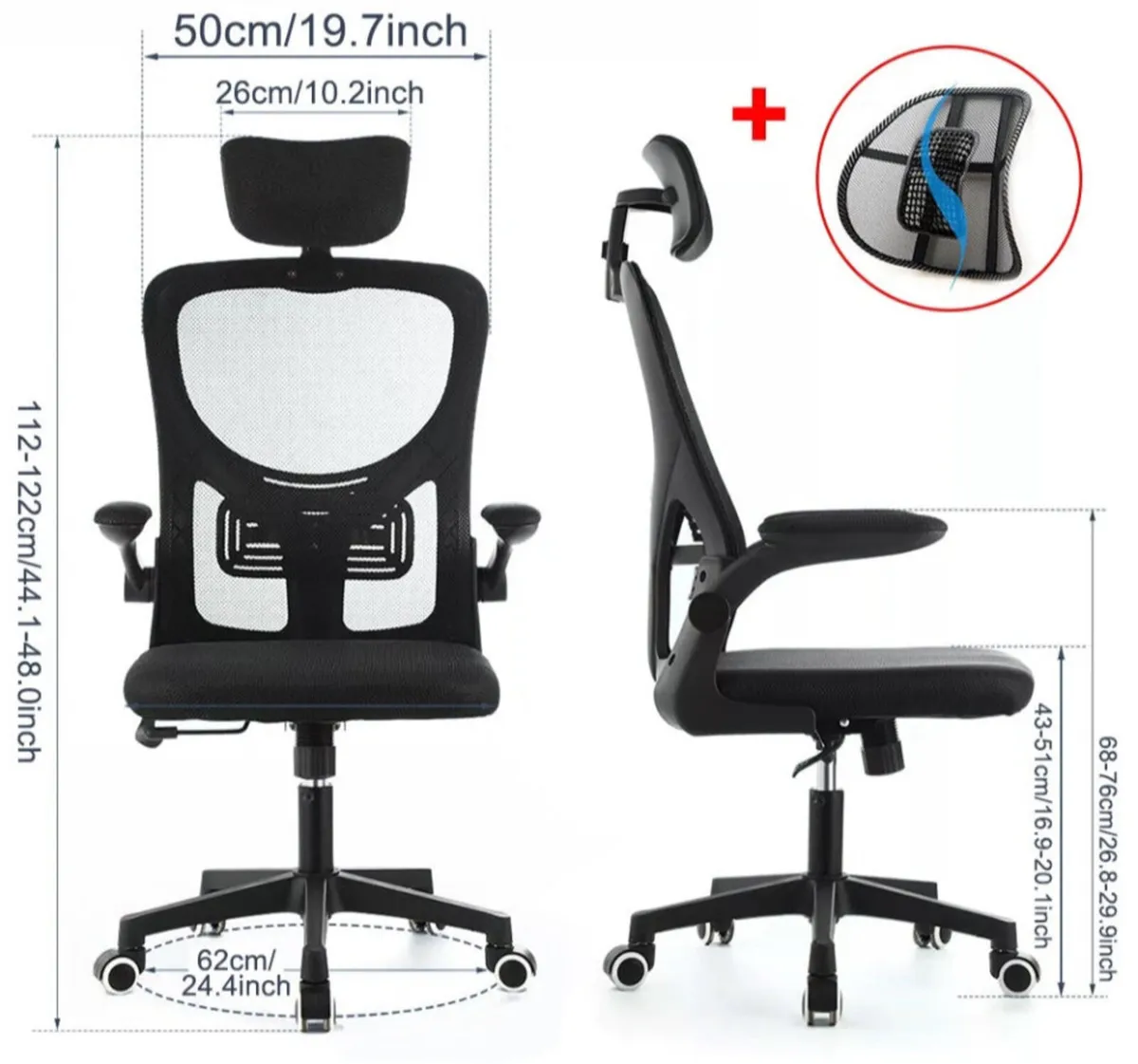 Adjustable Executive Office Chair Ergonomic - Image 2