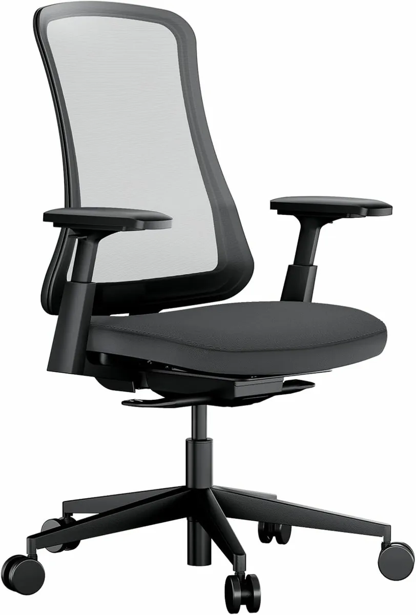 Ergonomic Office Chair Sliding Seat Desk Chair - Image 1