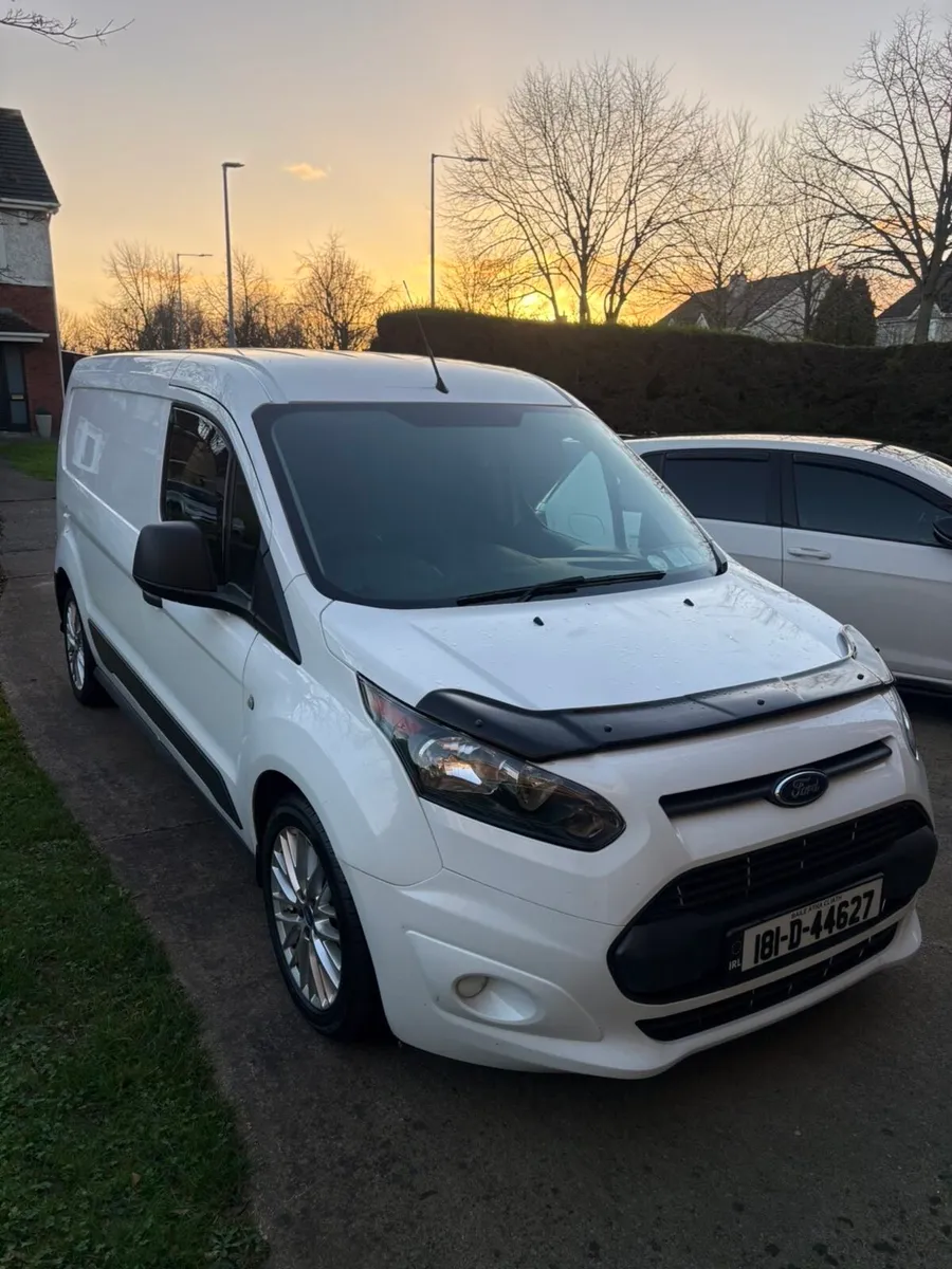 White ford transit connect van - Image 1