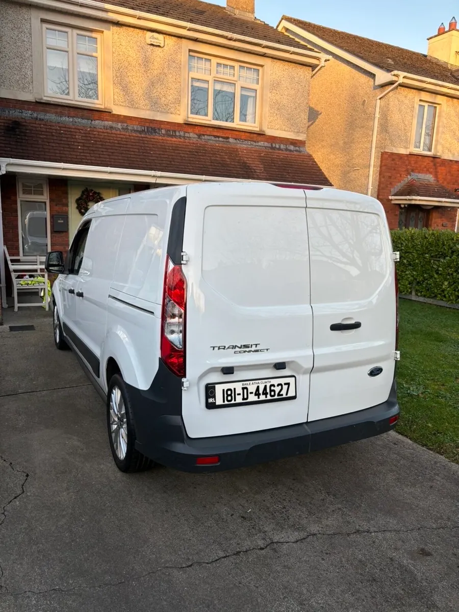 White ford transit connect van - Image 2