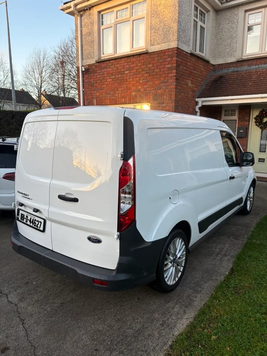 White ford transit connect van - Image 3