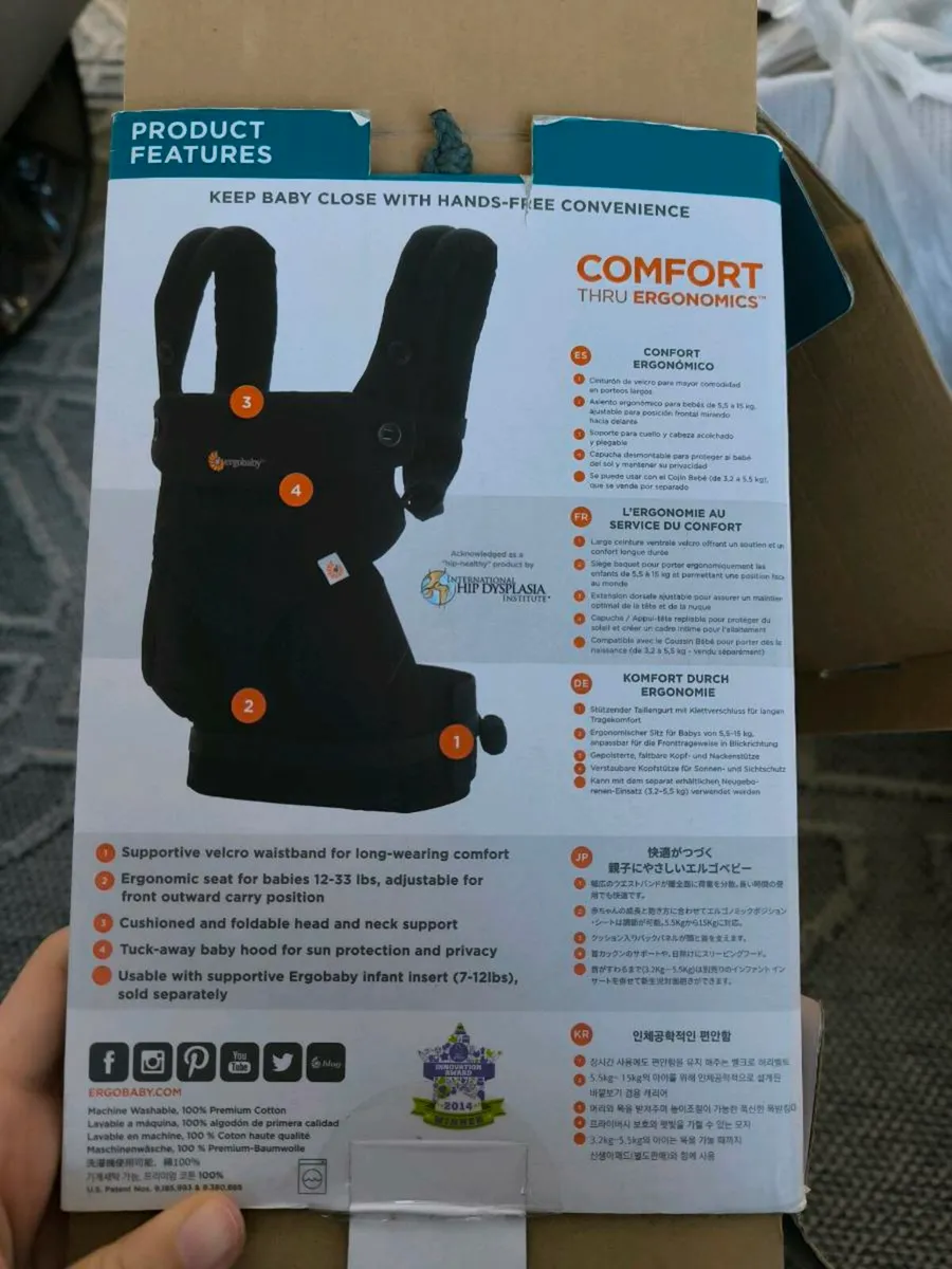 Ergobaby 360 carrier - Image 4