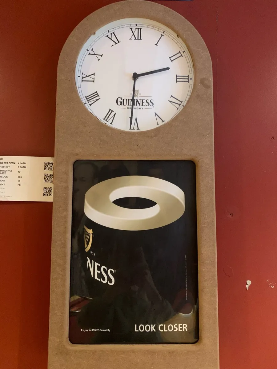 Guinness clock