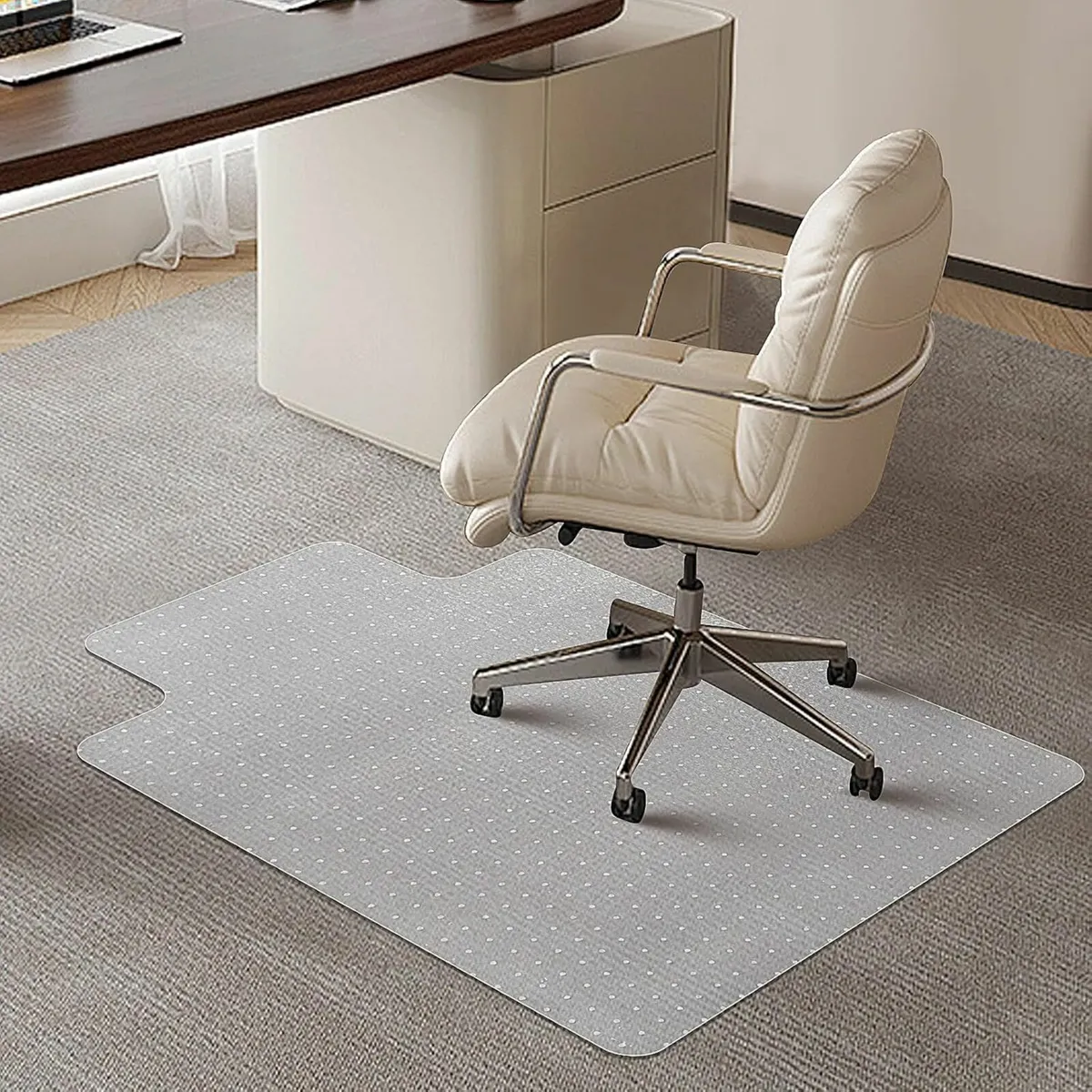 Office Chair Mat Carpeted Floors 120x90 cm Rug - Image 1