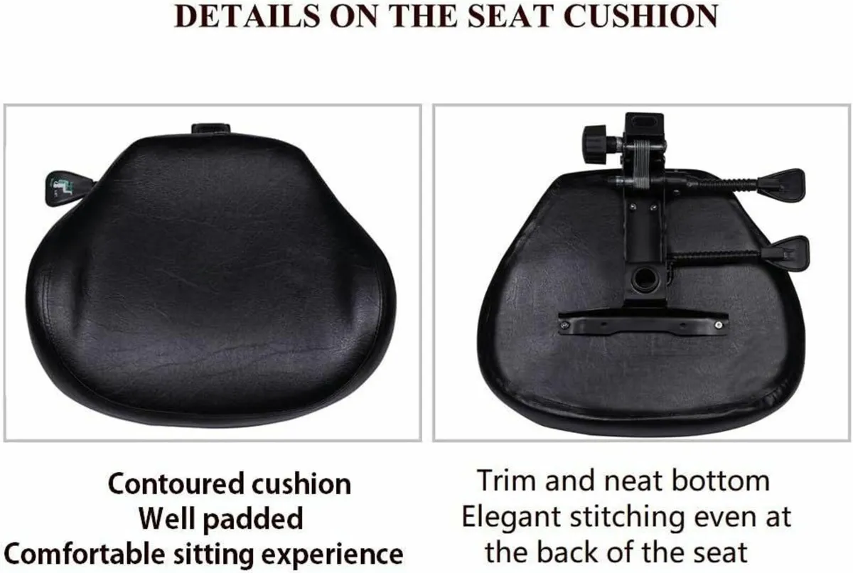 Adjustable Stools Chair Backrest Foot Rest - Image 3