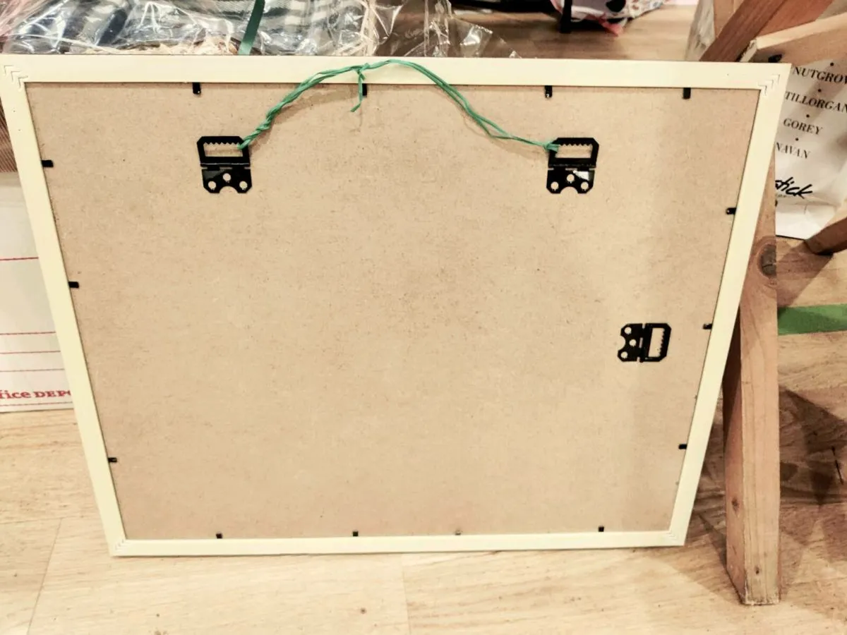 RARE, HUGE HAND BEADED, New 23"Wall Table Art ! - Image 3