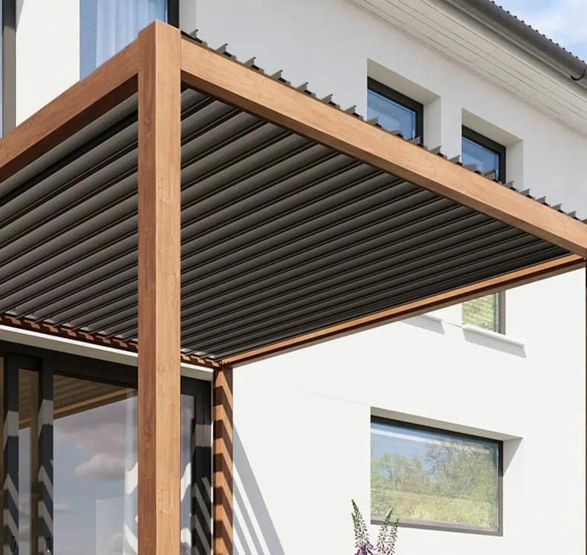 PERGOLA WITH SLATTED ROOF ...FREE DELIVERY - Image 2