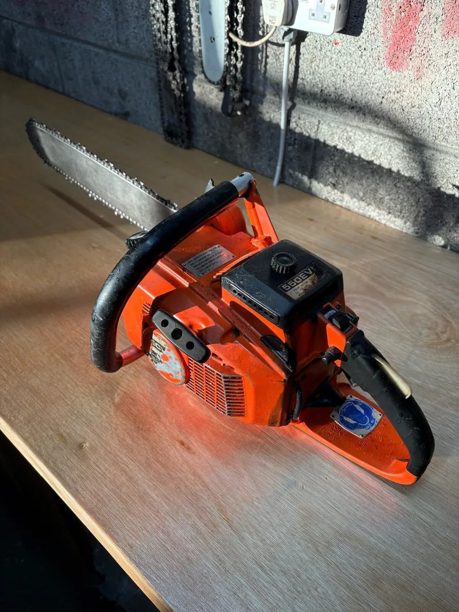 Echo 500VL/550EVL Chainsaws for parts or repair - Image 4