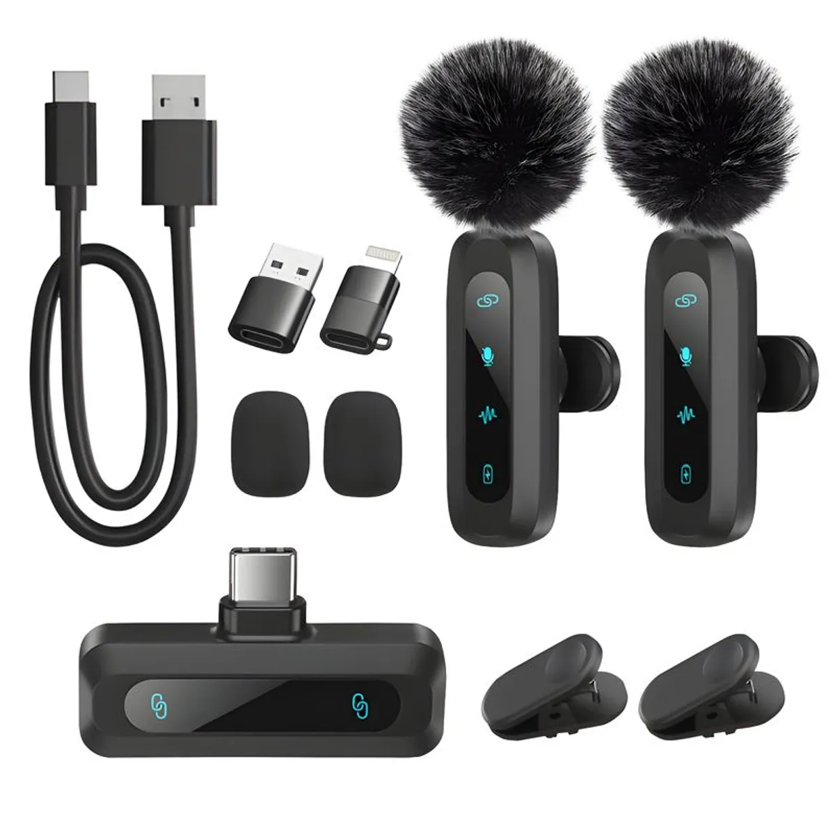 Wireless Mini Microphone for iPhone, Android - Image 1