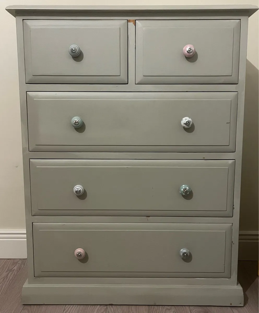 Wardrobe and Chest of Drawers - Image 1