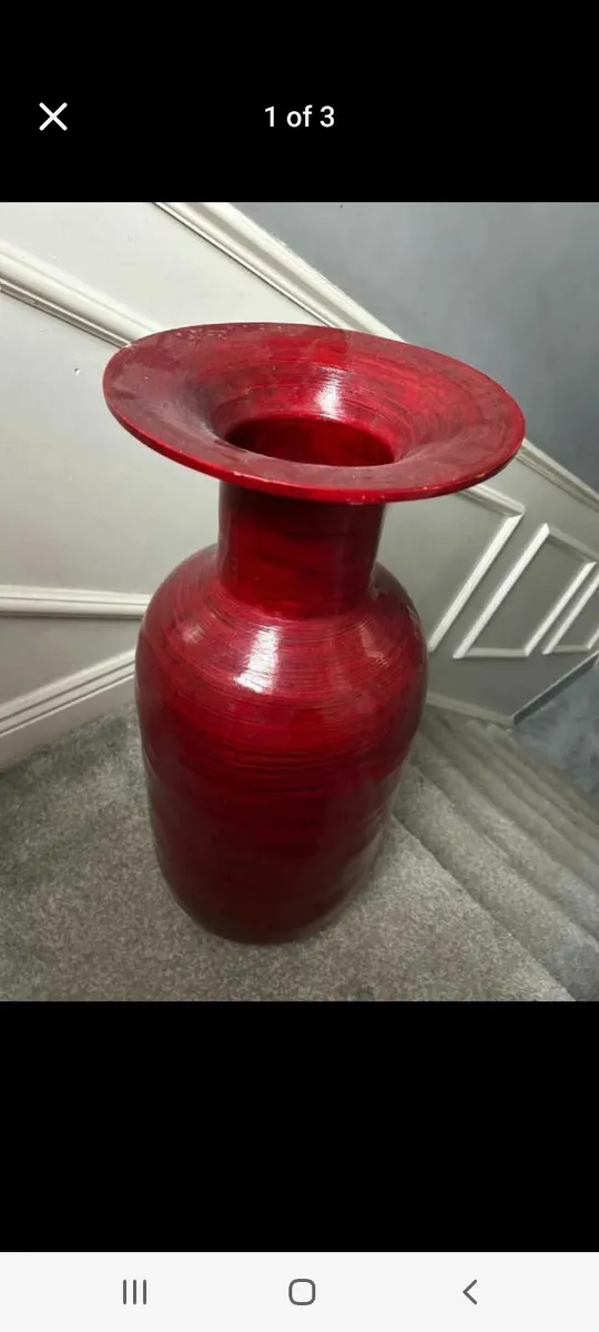 Gorgeous tall flower pot - Image 3