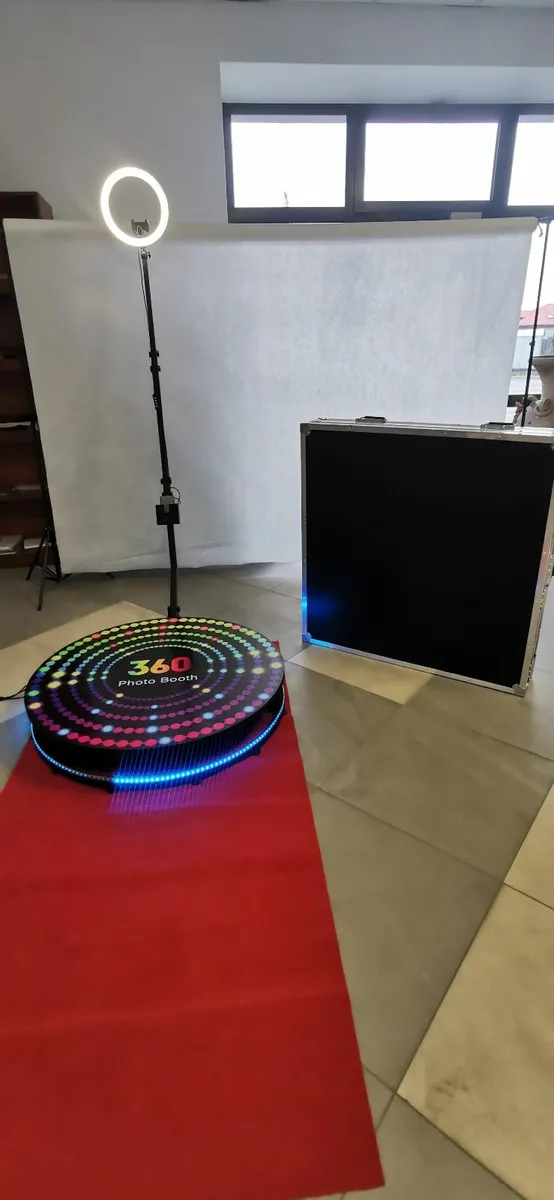 Photo booth 360 LED - 80 cm | Video booth for 360° - Image 3