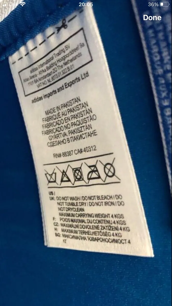 Adidas lap top cover €10 - Image 2