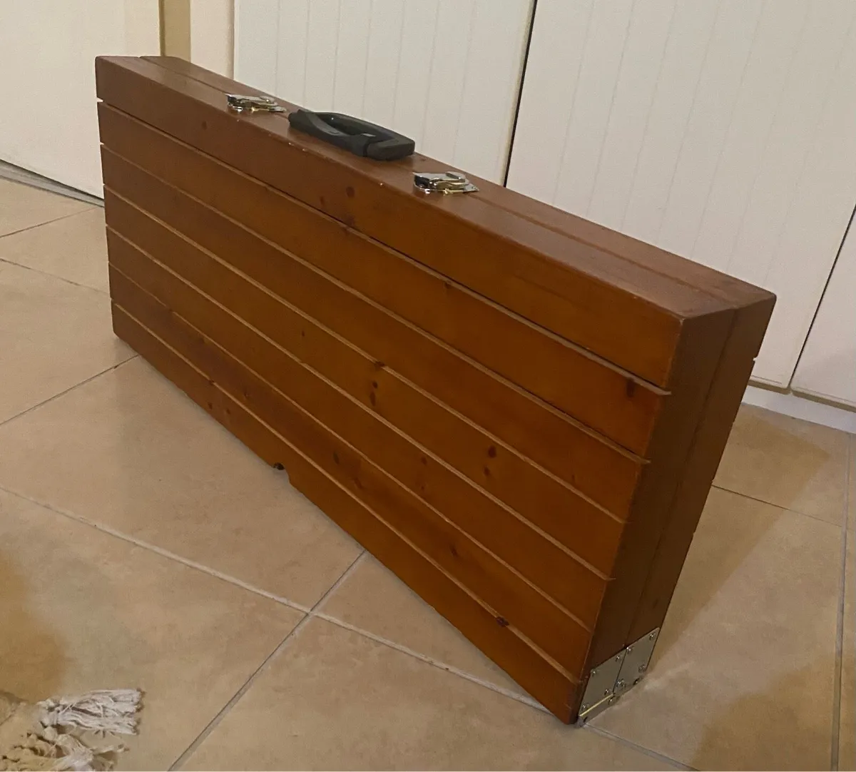 Portable Timber Picnic Table Unit - Image 3