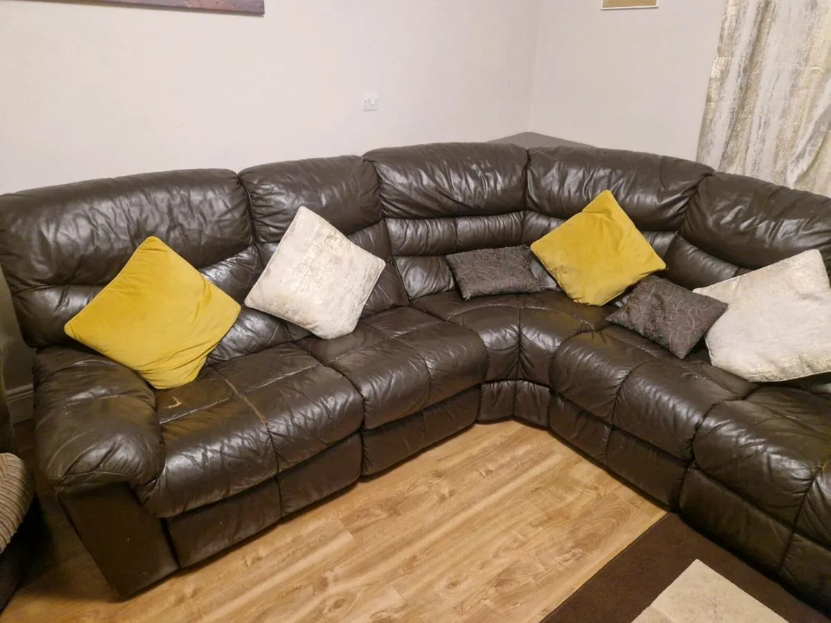5 seater corner sofa