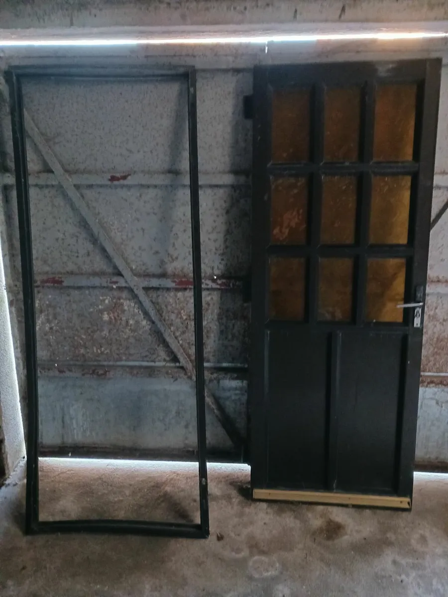 Brown Aluminium Door - Image 1