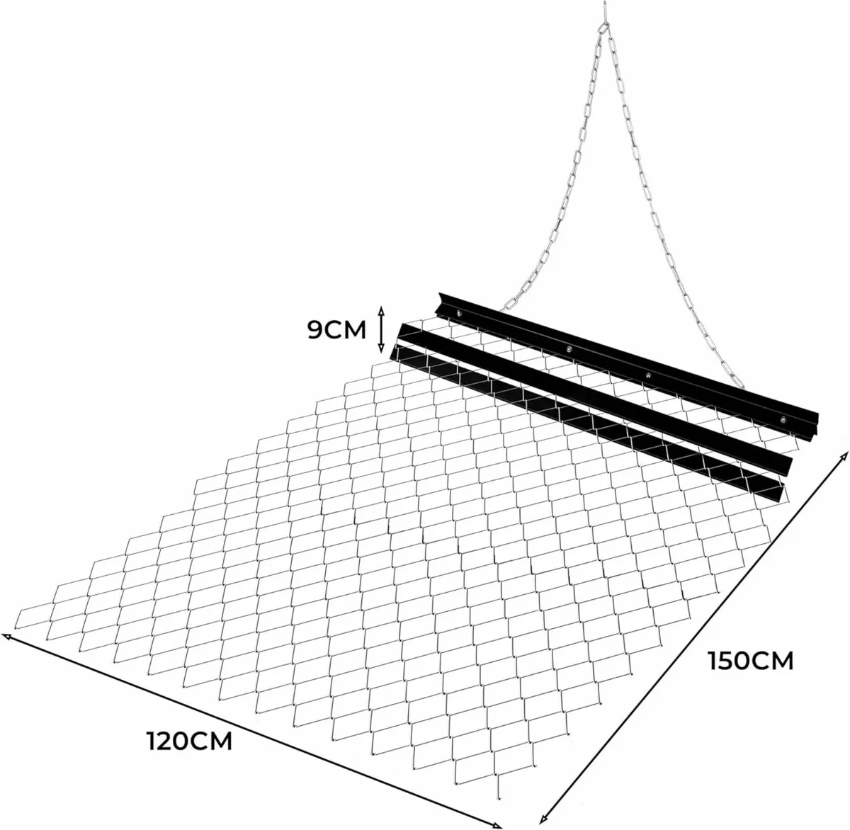 Steel Meadow Harrow 1.2 x 1.5 m ..Free Delivery - Image 4