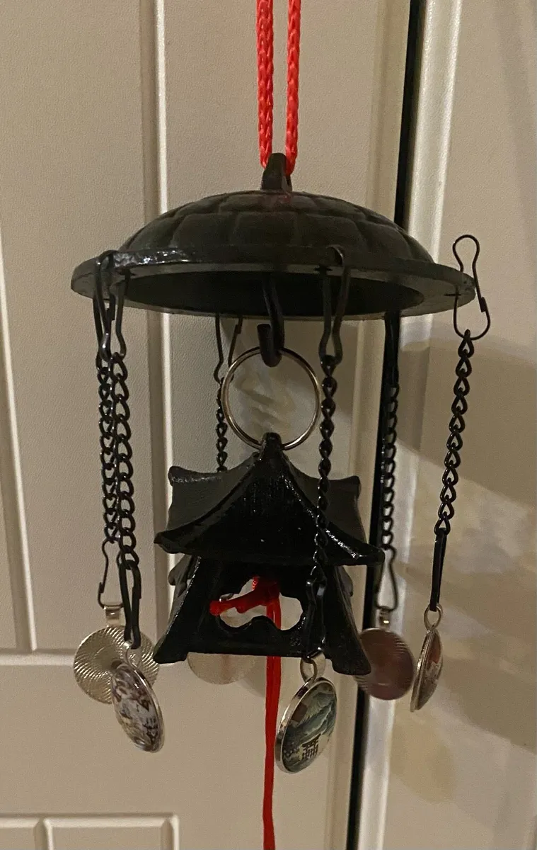 Vintage Japanese Metal Garden Ornament - Image 1