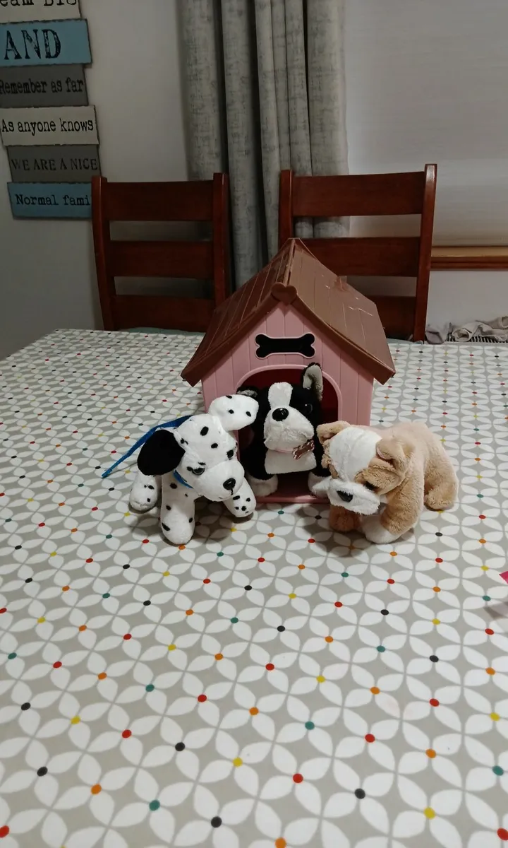 Our Generation Dogs and Dog House - Image 1