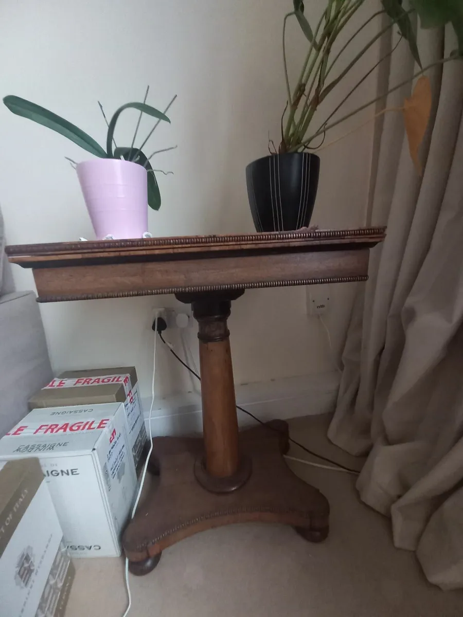 Antique card table - Image 1