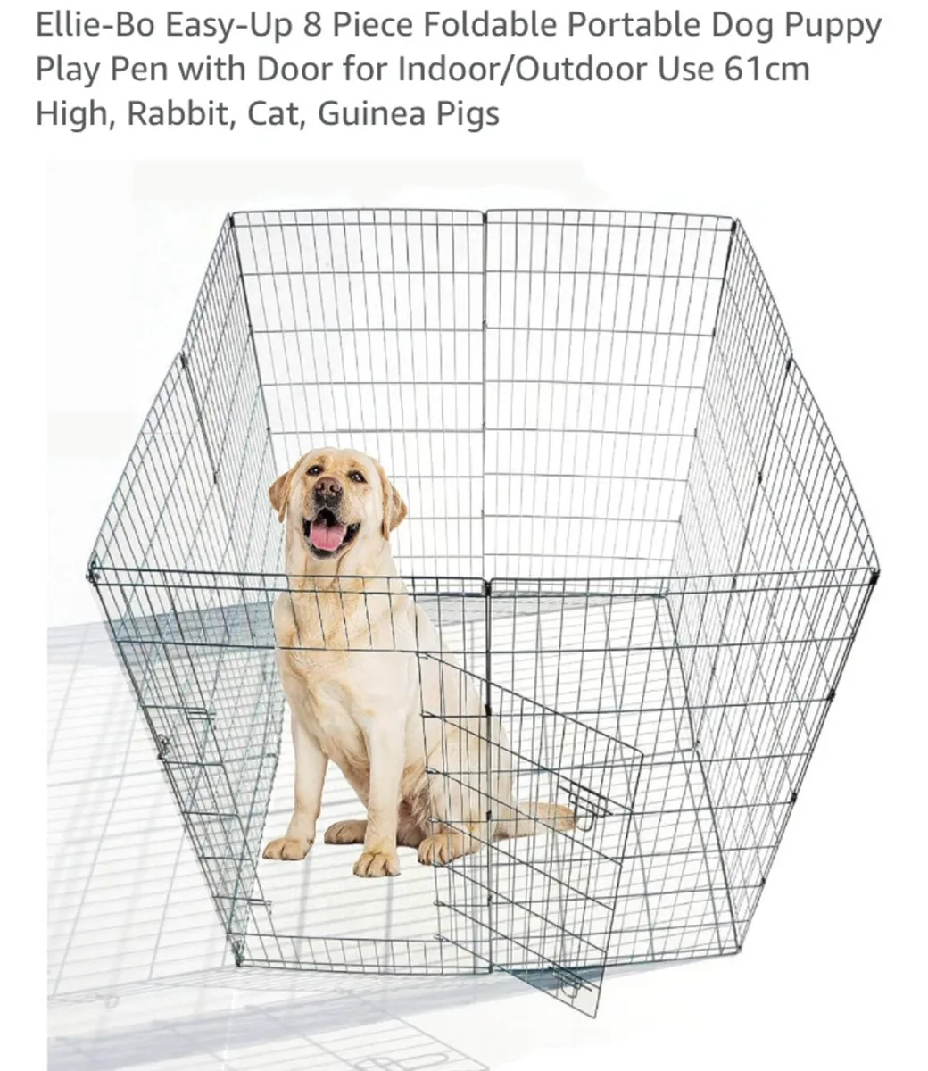 Dog play pen - Image 1