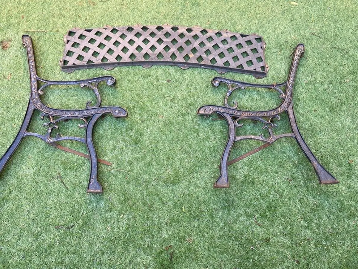 Garden bench set - Image 1