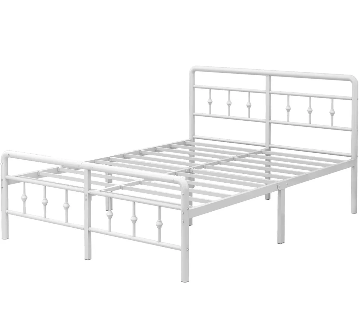King Size Bed Frame with Victorian Headboard and F - Image 3