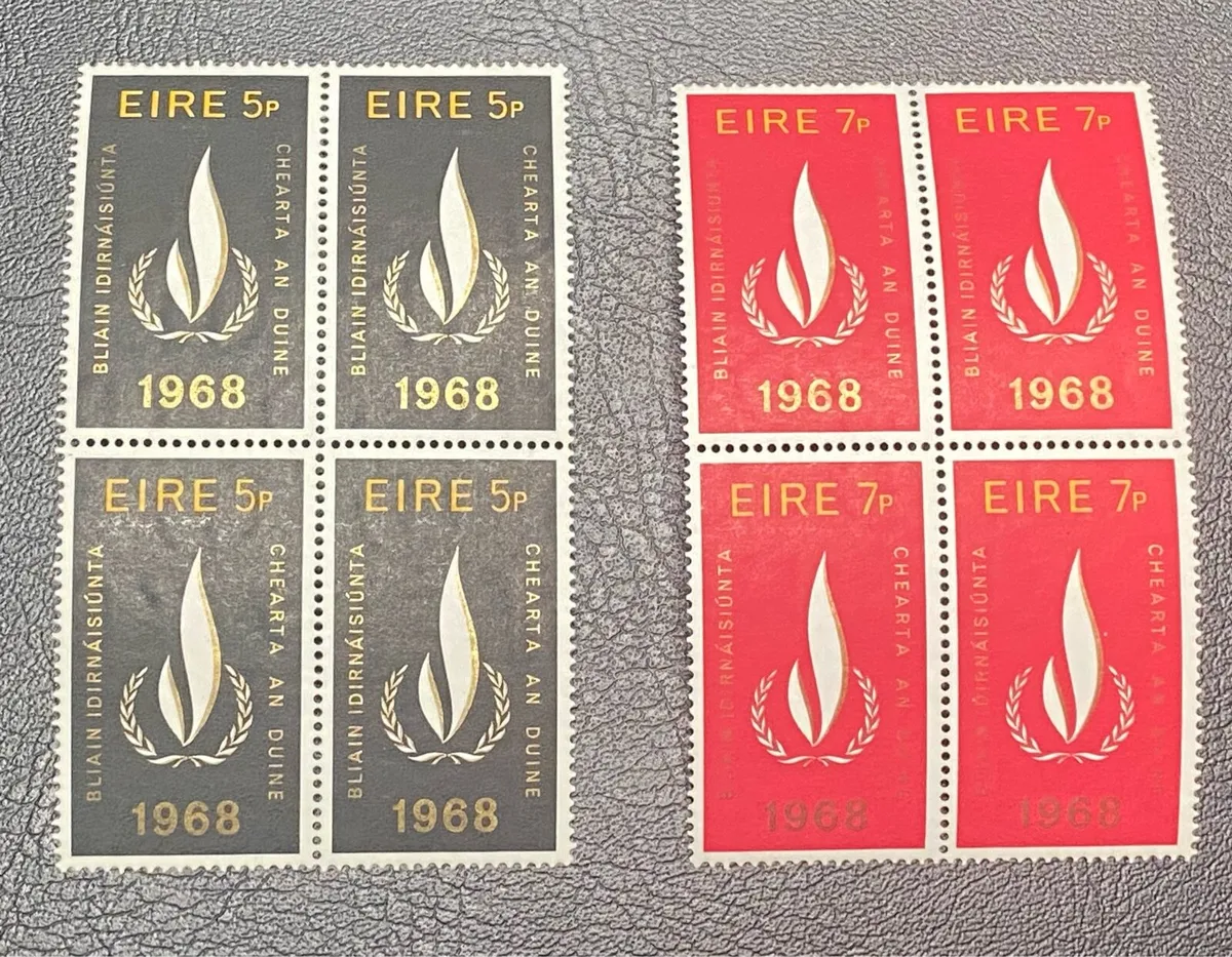 1968 Irish Stamps - Image 1