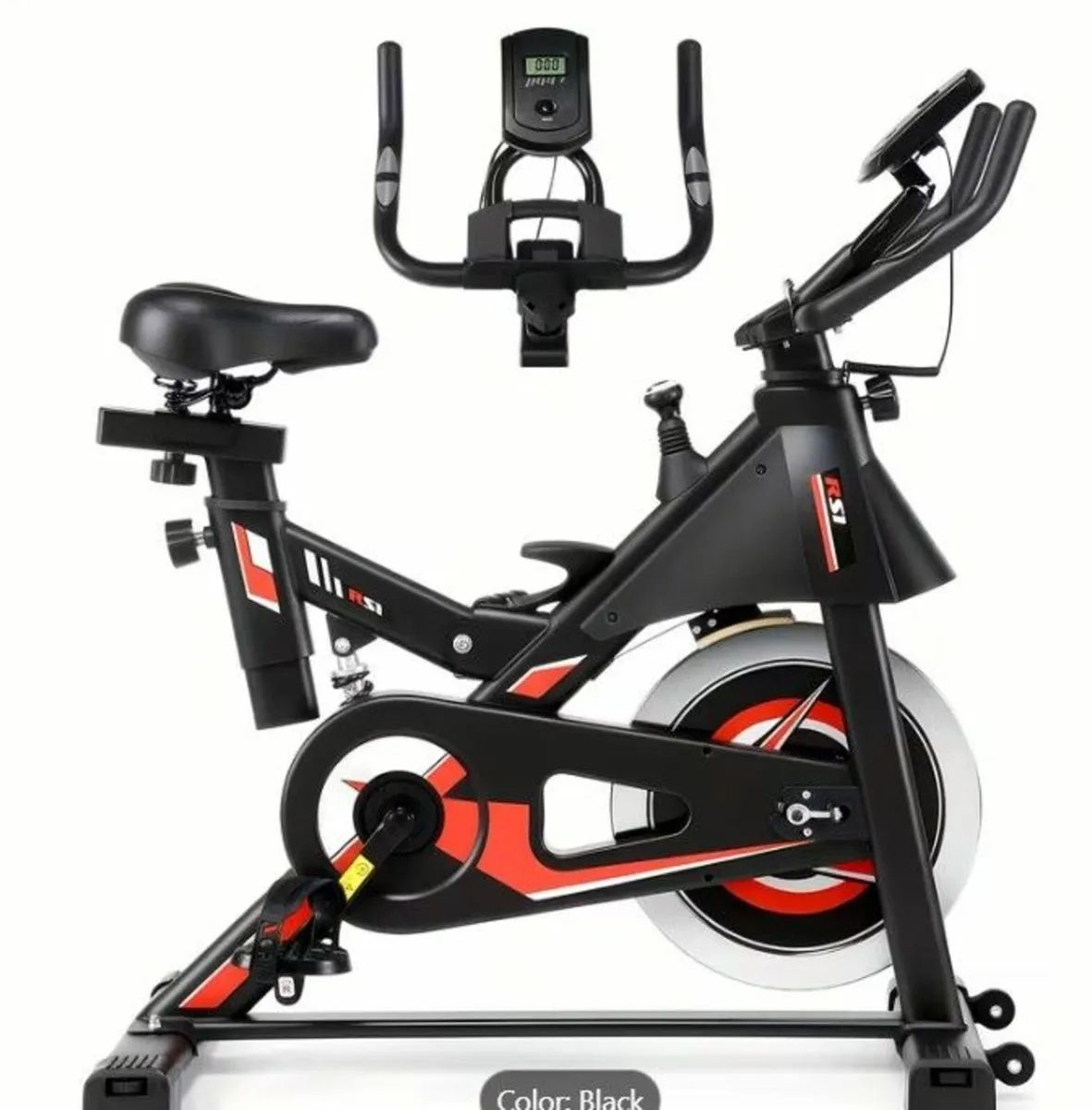 Exercise Bike Indoor Cycling Bike with Silent Belt - Image 1
