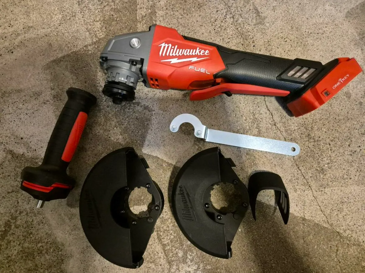 Milwaukee M18 125mm OneKey Angle Grinder Body - Image 1