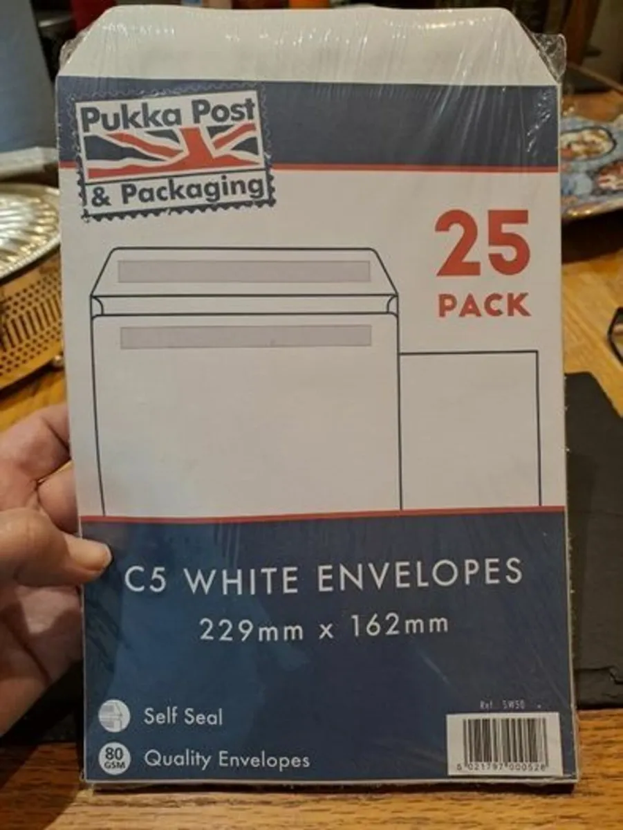 25 C5 envelopes packs - Image 1