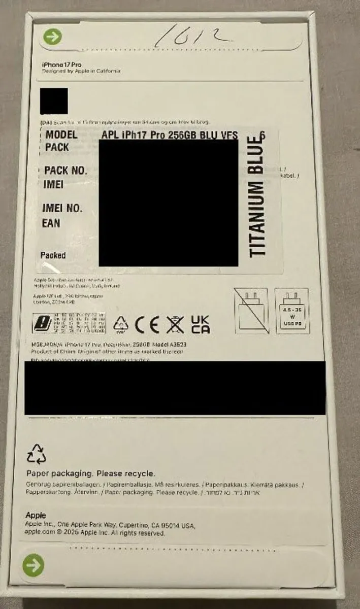 Iphone 17 Pro - unlocked to any network - Image 1