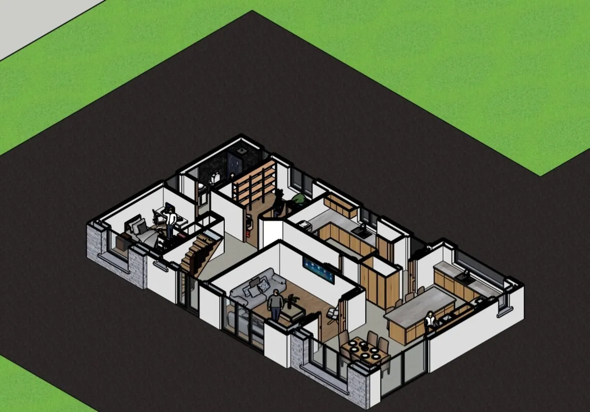 3D House Model - Image 3