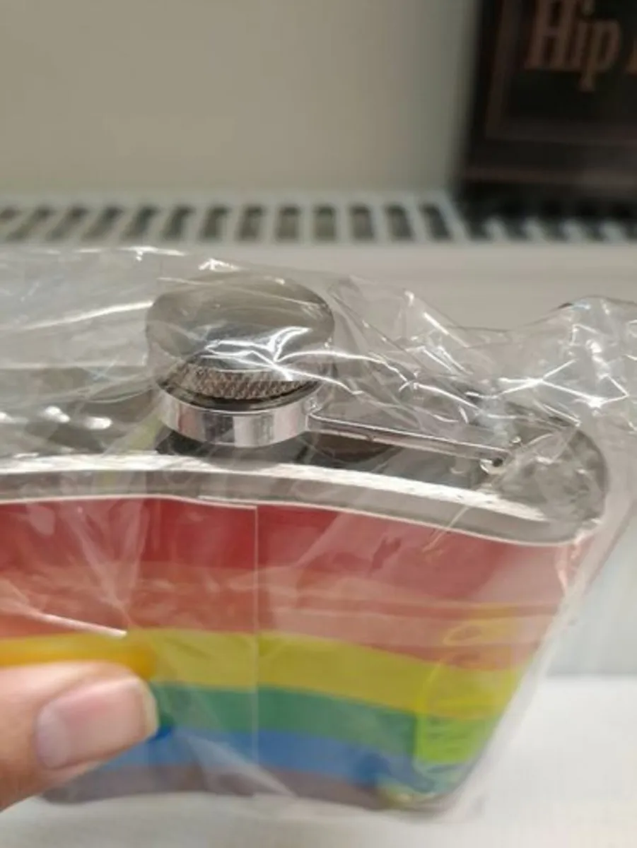 Rainbow Hip flask - Image 2