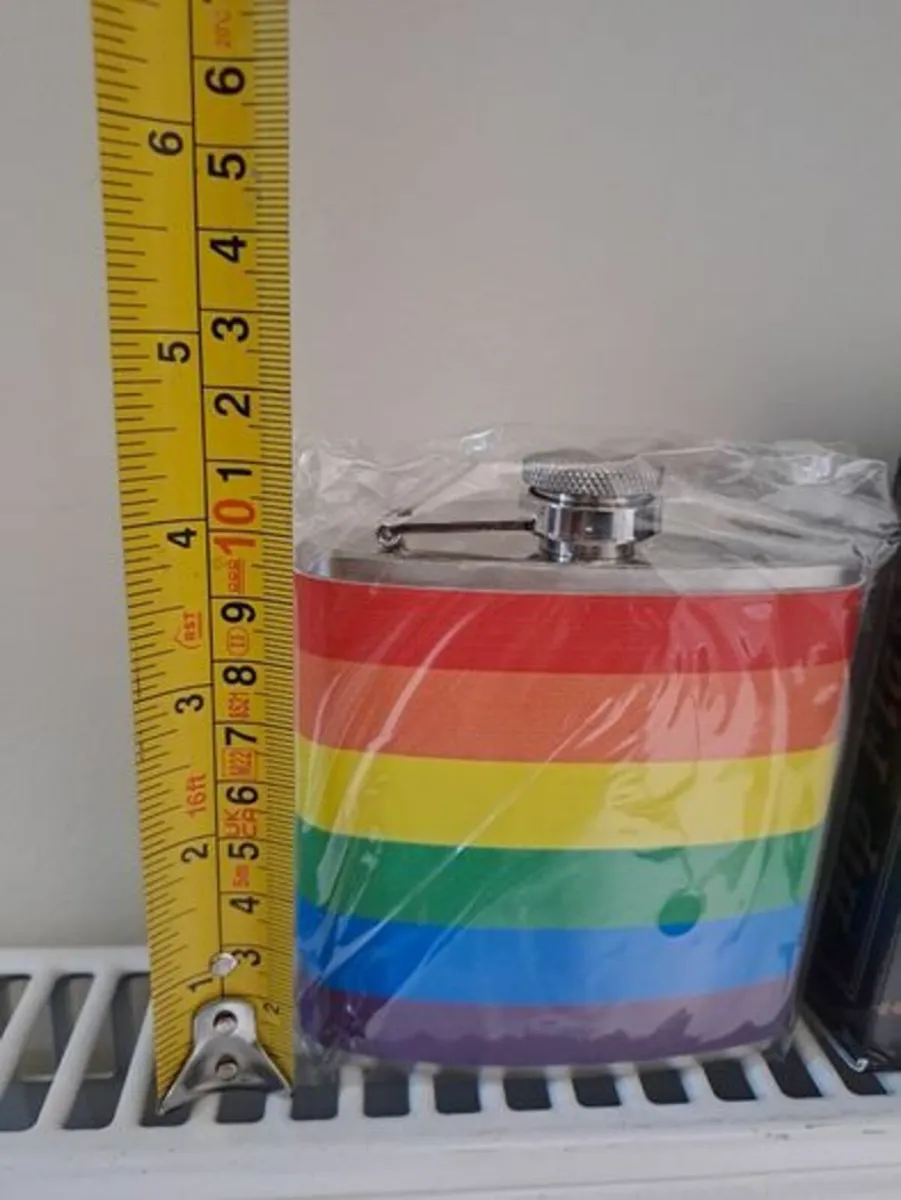 Rainbow Hip flask - Image 4